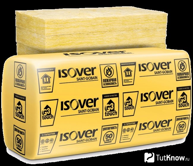 Laine de verre en forme de plaque