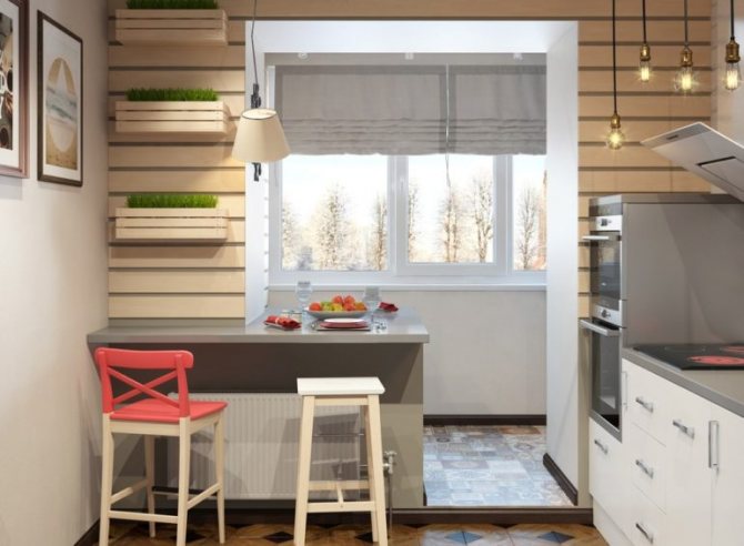 Un plan de travail au lieu d'un rebord de fenêtre: simple, pratique et pratique, et surtout - abordable à la fois à un prix et, si possible, en autoproduction