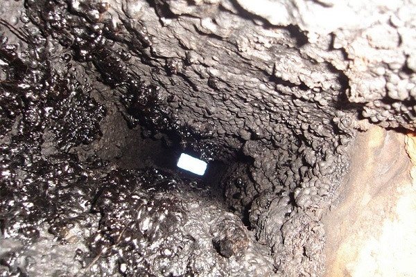 Lumière de cheminée rétrécie