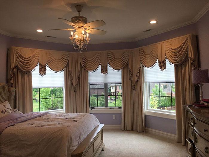 Swagi sur les fenêtres