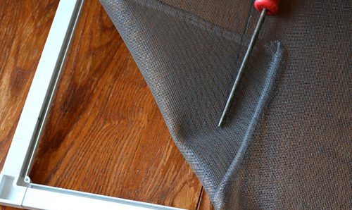 Poignées de bricolage pour moustiquaires