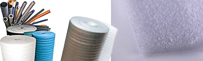 Matériau d'isolation thermique en mousse de polyéthylène