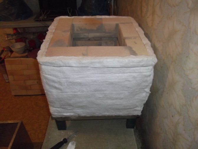 isolation thermique du four