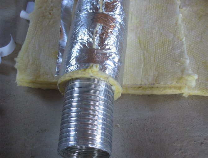 isolation de ventilation