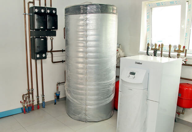 puissance calorifique du système de chauffage du bâtiment