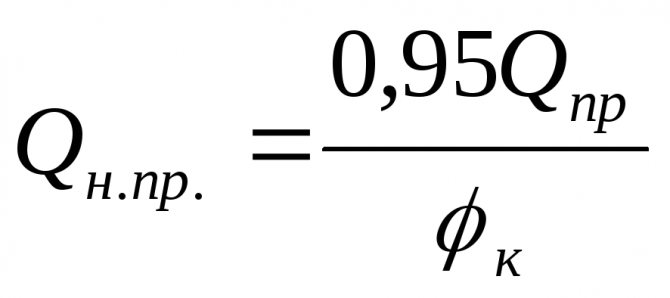 Calcul thermique d'une pièce et d'un bâtiment dans son ensemble, formule de perte de chaleur