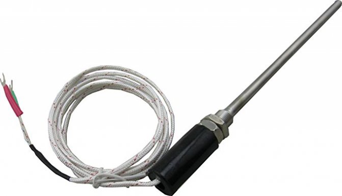 Thermocouple avec capuchon