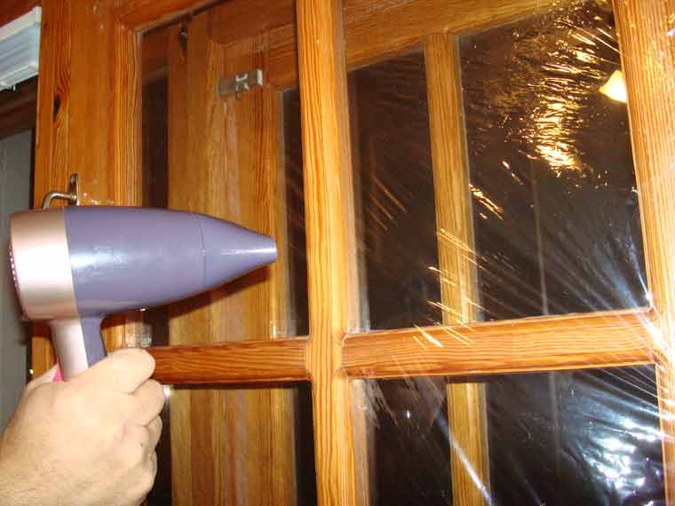 Troisième verre à film thermique