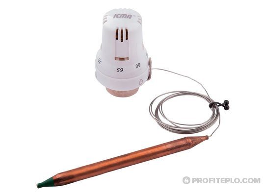 tête thermostatique