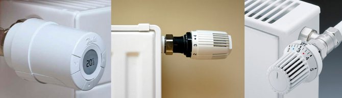 Têtes thermostatiques