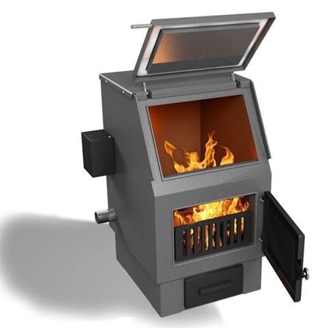 foyer à double paroi