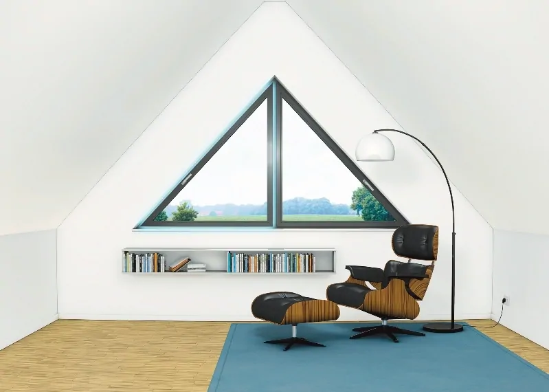 Fenêtres triangulaires - gênantes mais efficaces