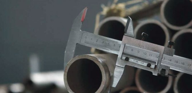 Tableau des diamètres de tuyaux en acier inoxydable