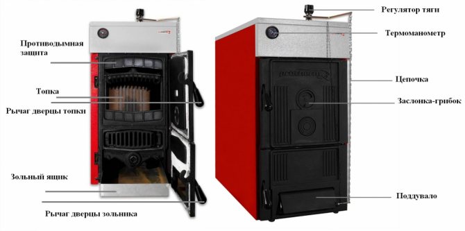 castor chaudière à combustible solide (clé principale)