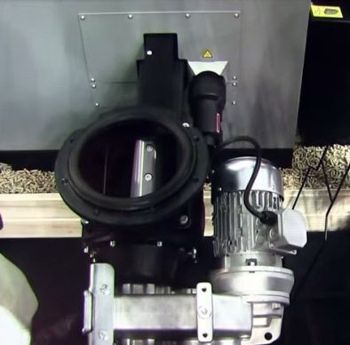 chaudière à copeaux de bois à combustible solide