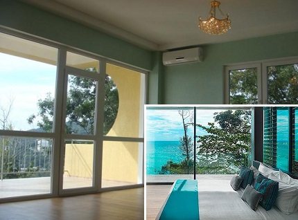 Prise en compte de la surface vitrée