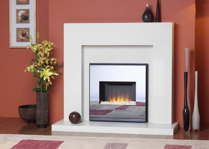 bon endroit pour une fausse cheminée