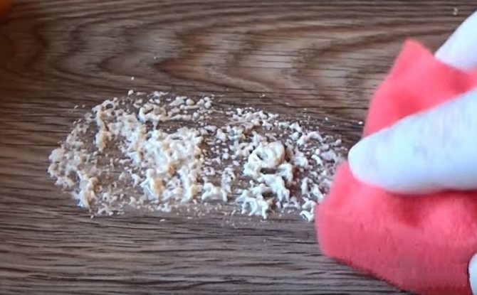 Élimination de la mousse