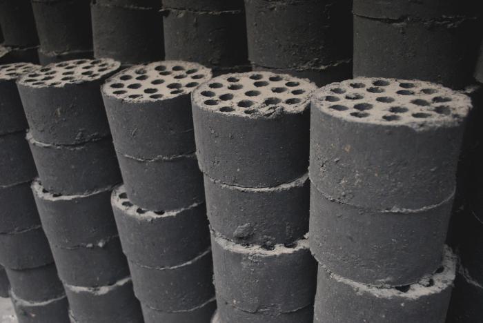 briquettes de charbon pour le chauffage