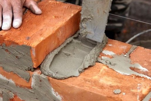 pose de briques