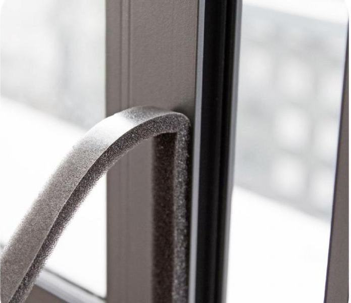 joint de fenêtre en bois autocollant