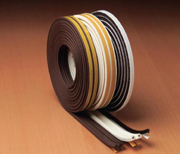 joint autocollant pour fenêtres en plastique