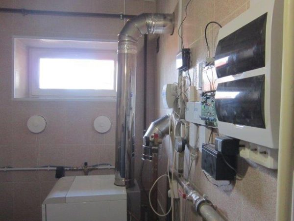 Installation pour un système de ventilation artificielle