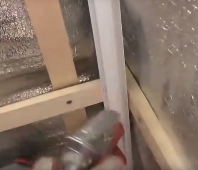 installation de profilés de finition