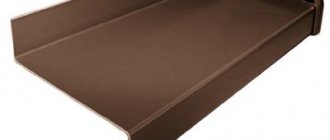 Installation de pentes et de marées descendantes sur des fenêtres en plastique