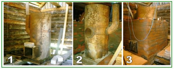 Installer un poêle d'un tuyau à un bain - préparer un lieu et un écran