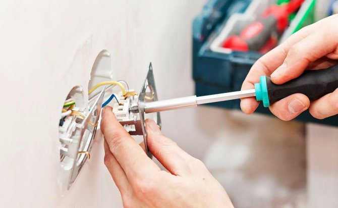 Installation de la prise