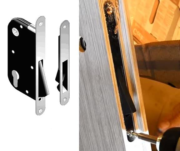 Installation de la poignée magnétique