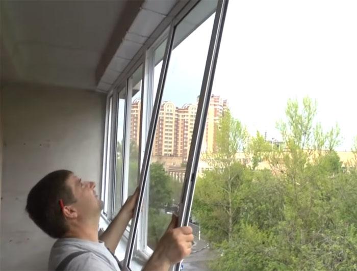 Installation d'ouvrant