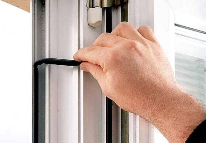 Joint en caoutchouc obsolète