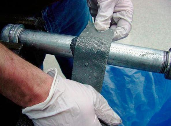 Élimination des fuites de chauffage par soudage à froid