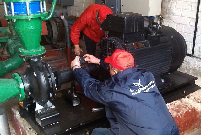 Le dispositif et le principe de fonctionnement des pompes centrifuges du réseau