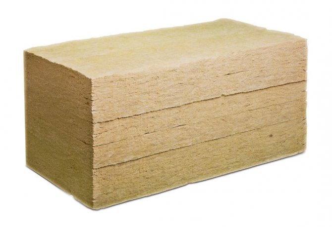 Isolation thermique d'un bain à partir de blocs