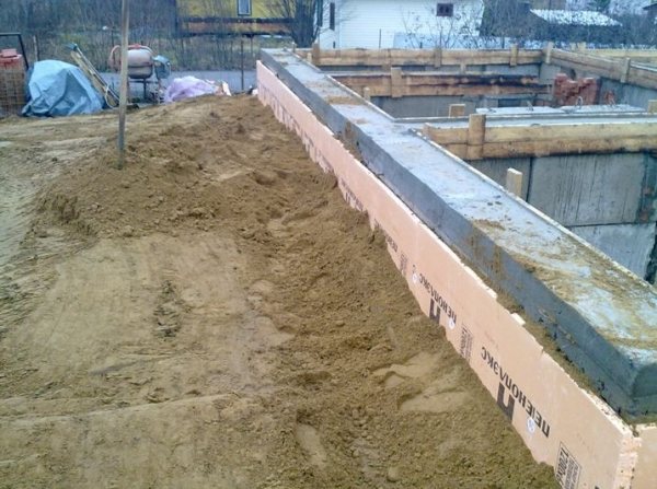 Isolation de fondation à faire soi-même