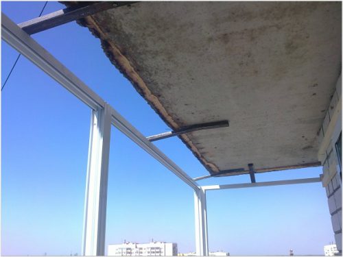 Réchauffement et finition de balcons, loggias