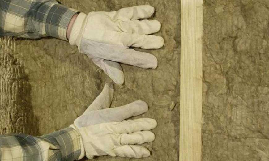 isolation avec laine de roche