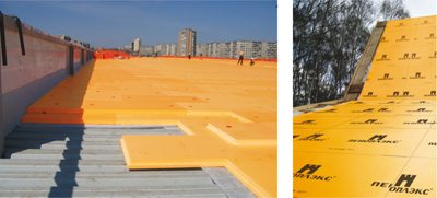 Isolation de toiture avec Penoplex Roof