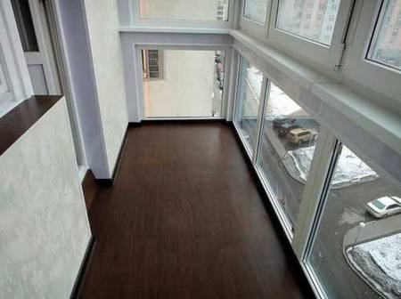 isolation thermique d'un balcon panoramique