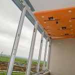 isolation du plafond sur le balcon