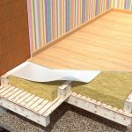 Surface de plancher isolée