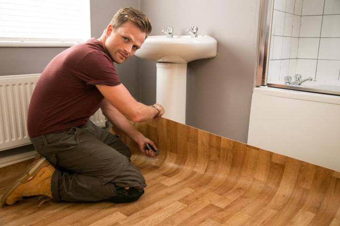 tarkett en linoléum isolé