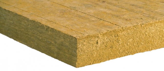 Isolation en fibre de basalte