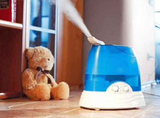 Humidificateur dans la chambre des enfants