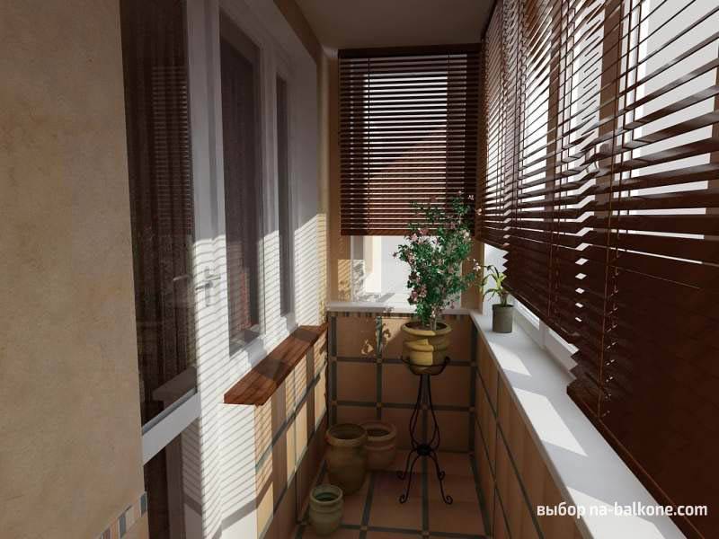 Jardin d'hiver confortable sur la loggia