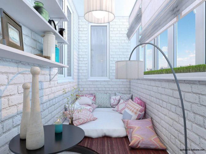 Dans quel style décorer l'intérieur du balcon et de la loggia