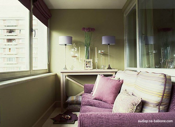 Dans quel style décorer l'intérieur du balcon et de la loggia